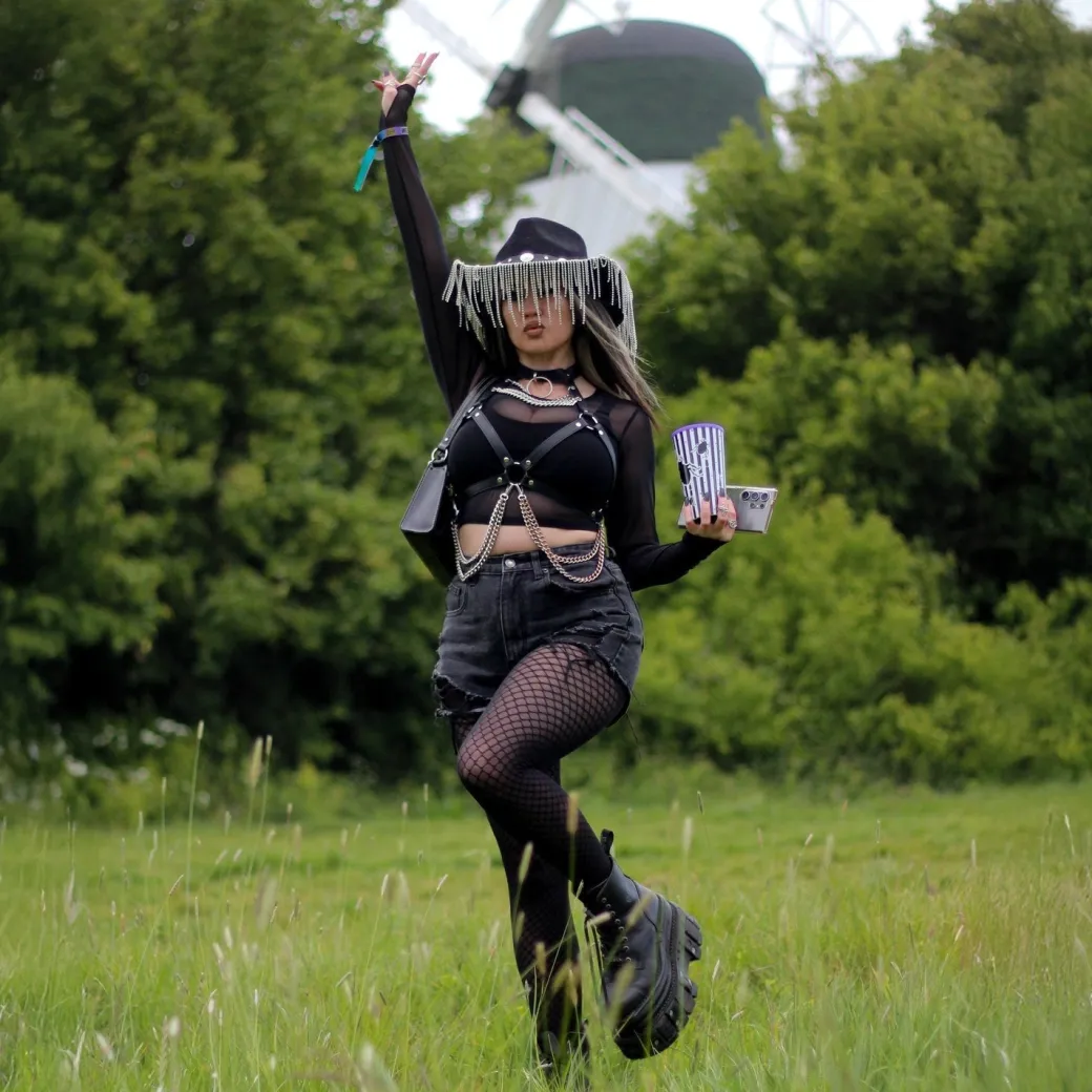 Mock Fishnets - Blackadder - Black