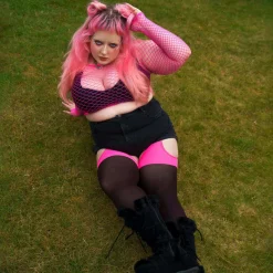 Neon Mock Garters - Totally Bitchin