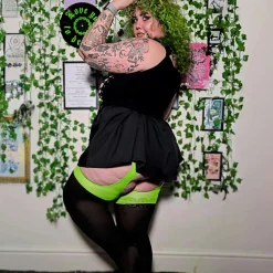 Neon Mock Garters - Wicked