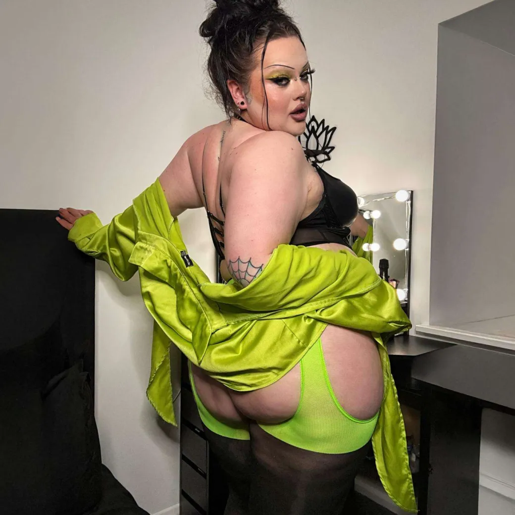 Neon Mock Garters - Wicked