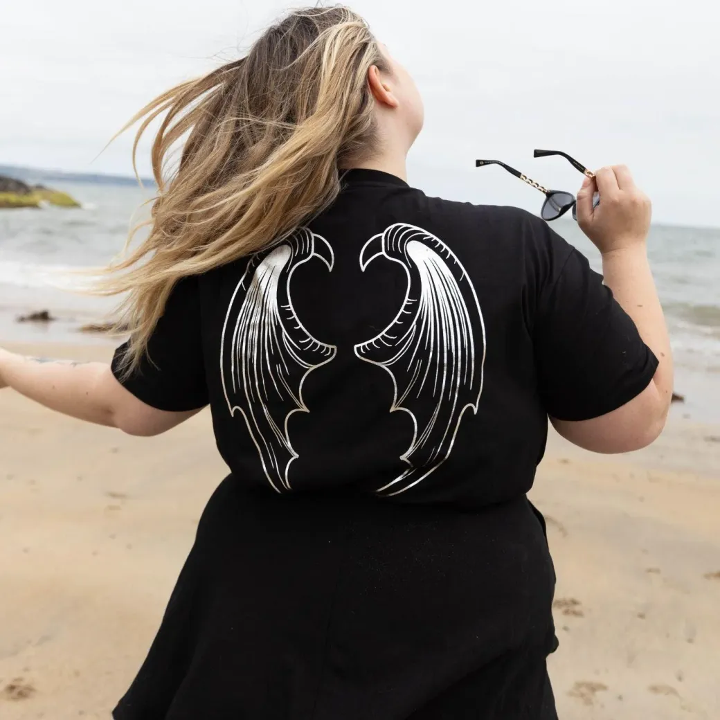 Organic Cotton ACOTAR T-Shirt - Wing Span