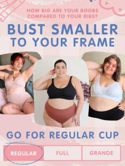 Organic Cotton Bra - Denim
