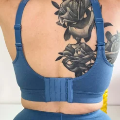 Organic Cotton Bra - Denim