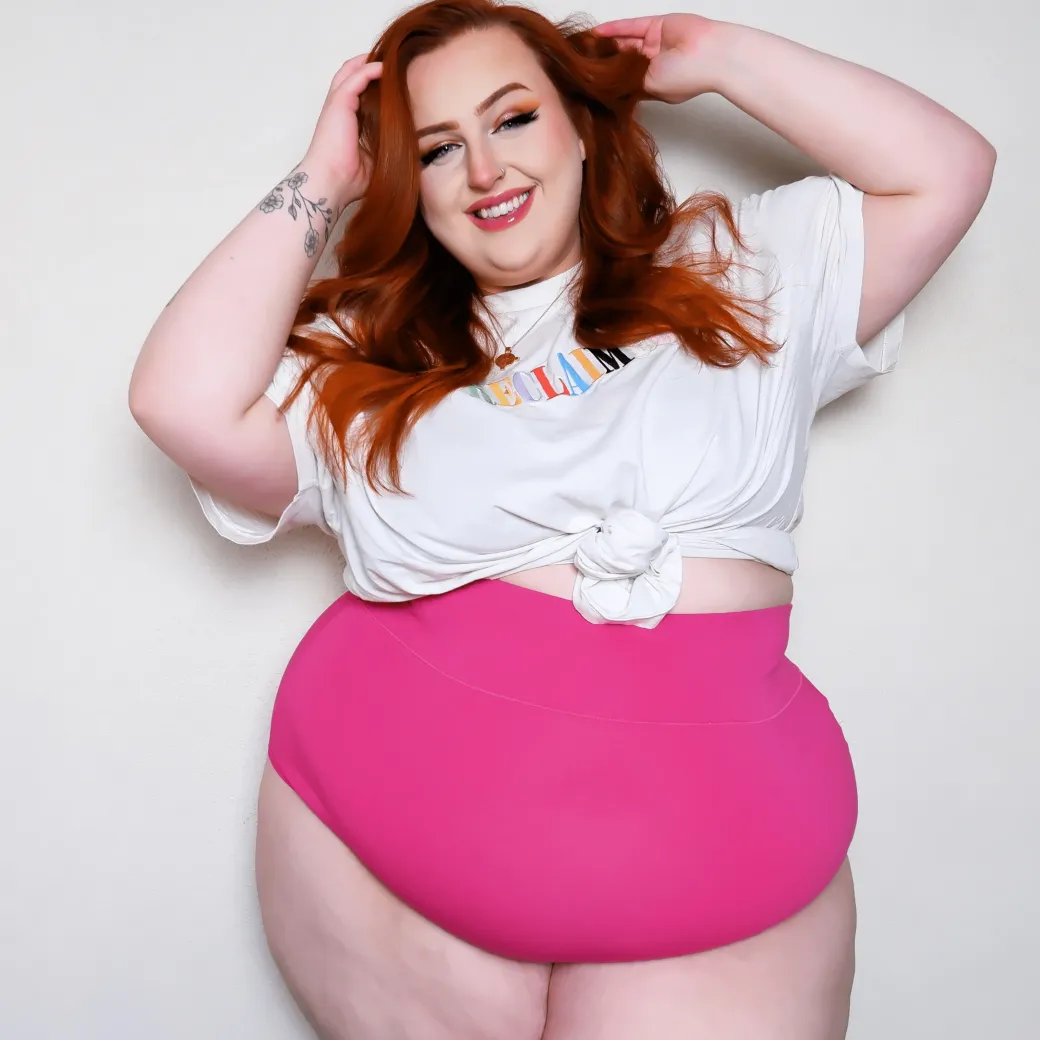 Organic Cotton Super High Waist Knickers - Barbara