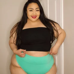 Organic Cotton Thong - Mint