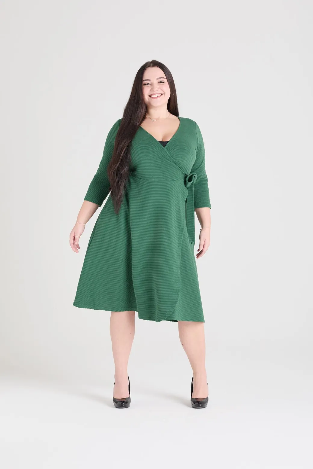 Ottoman Wrap Around Dress - Petit Pois