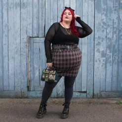 Plaid Mini Skirt - Bonnie