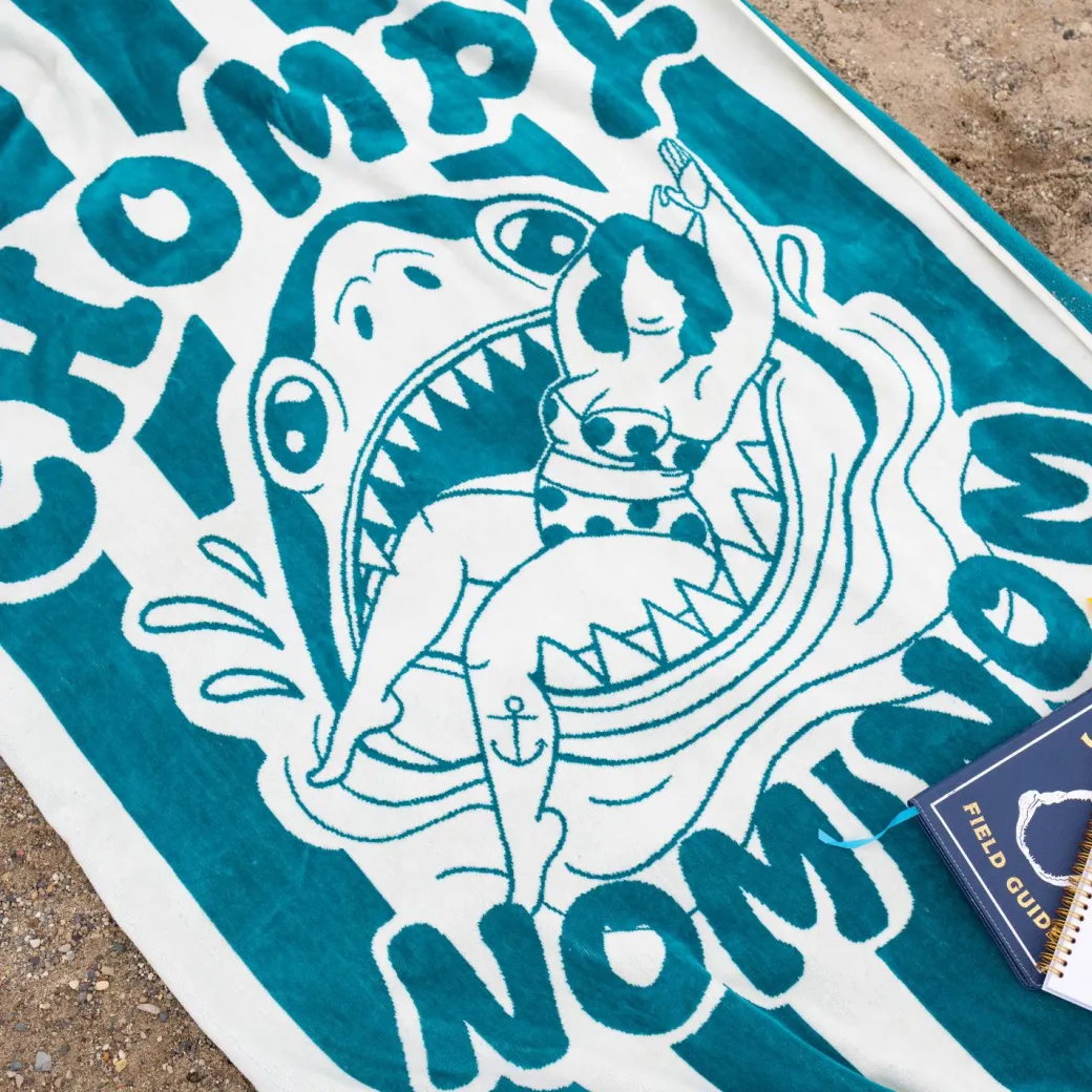 Plushie Bath Towel - Chompy
