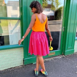 Poplin Skirt - Bubblegum