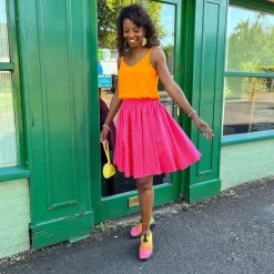 Poplin Skirt - Bubblegum