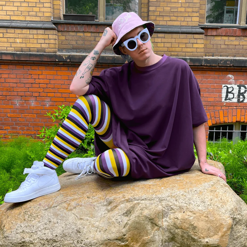 Pride Striped Tights - Elliot
