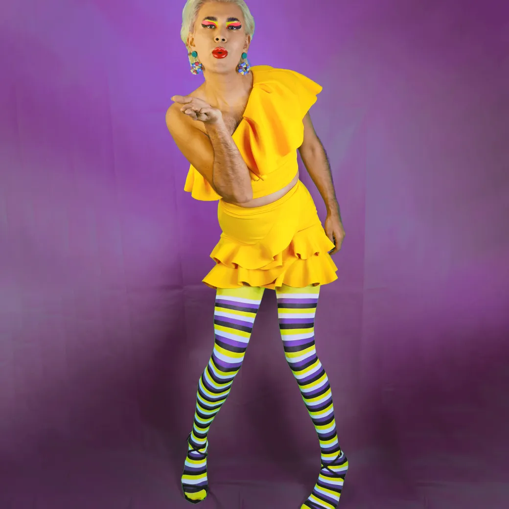 Pride Striped Tights - Elliot