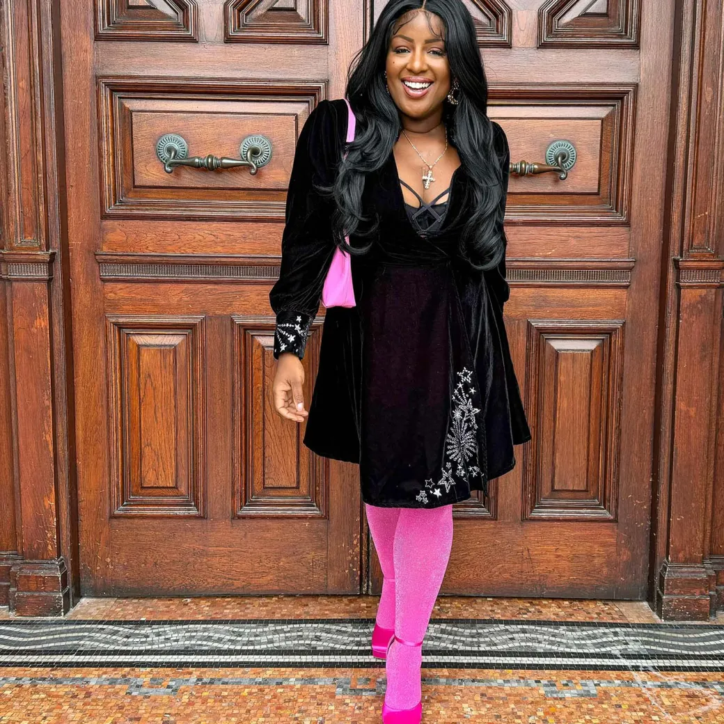 Sheer Lux Sparkle Tights - Kenneth