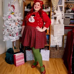 Sheer Lux Sparkle Tights - Peas