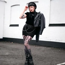 Sheer Tights - Flames