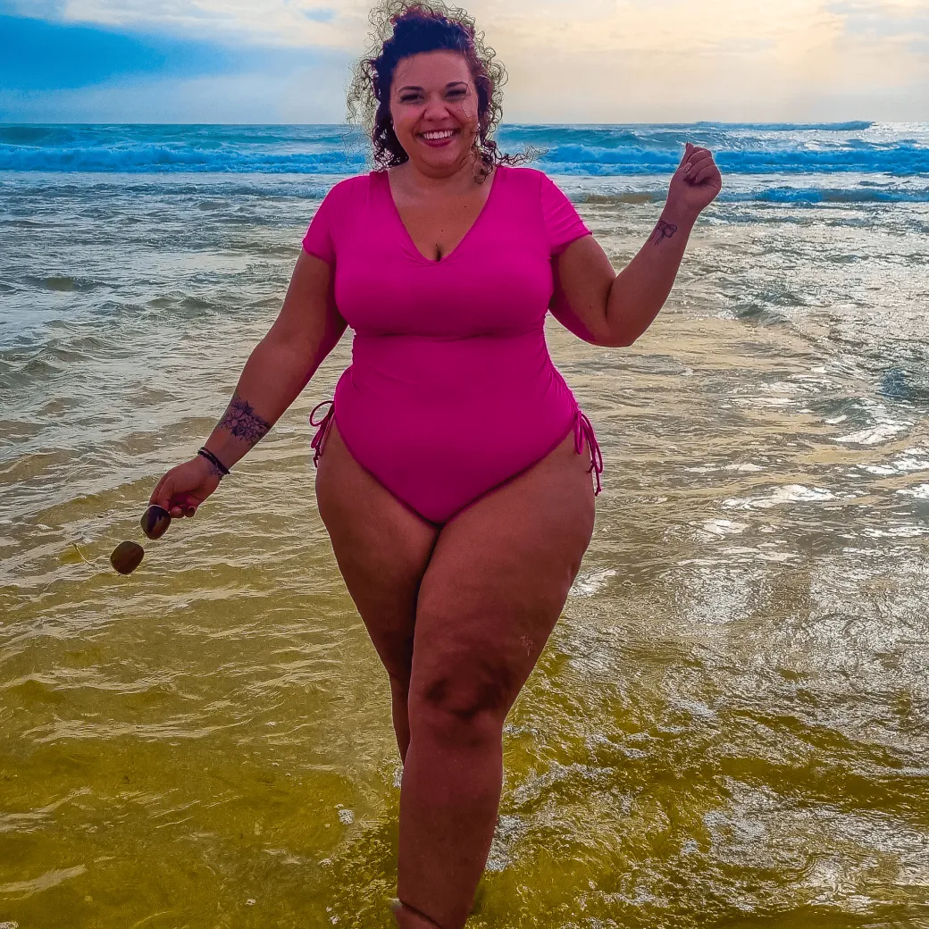 Show me the money Swimsuit - Hot Pink