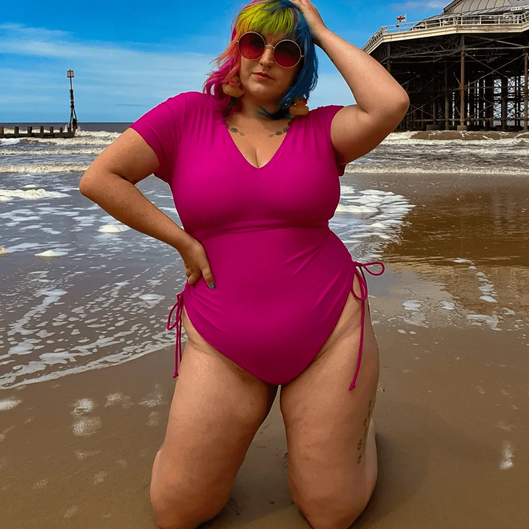 Show me the money Swimsuit - Hot Pink