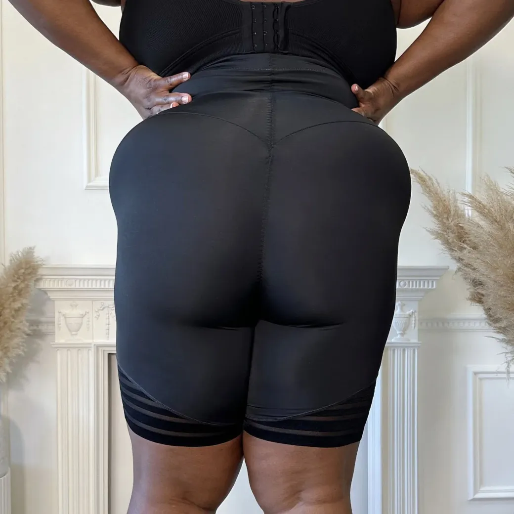 Smoothwear Super High Waist Shorts - Black