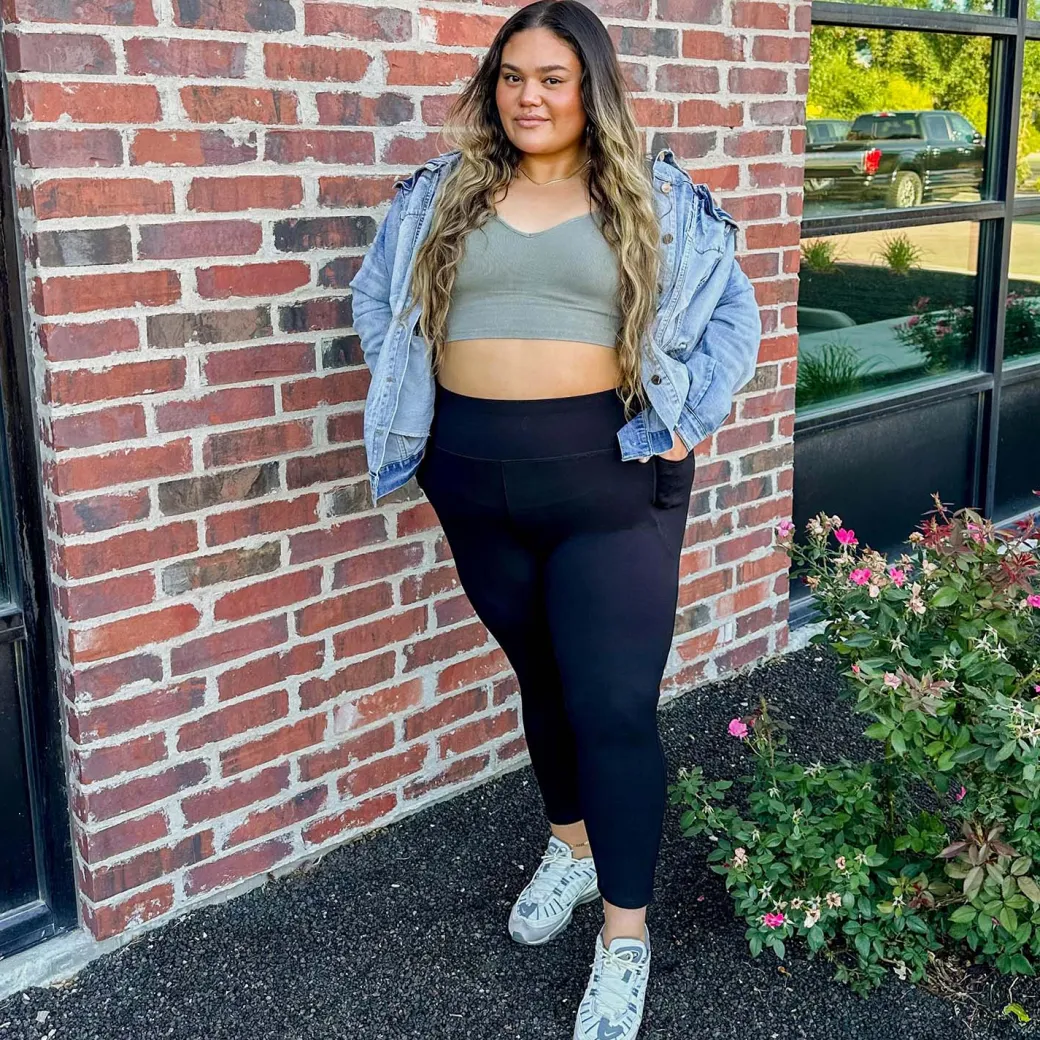 Squat-Proof Leggings - Black