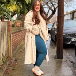 Squat Proof Leggings - Bone China