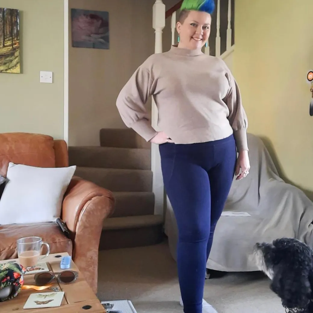 Squat Proof Leggings (Long) - Navy