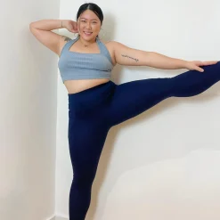 Squat Proof Leggings (Long) - Navy