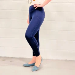 Squat Proof Leggings (Long) - Navy