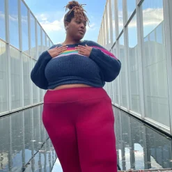Squat Proof Leggings (Long) - Raspberry Pie