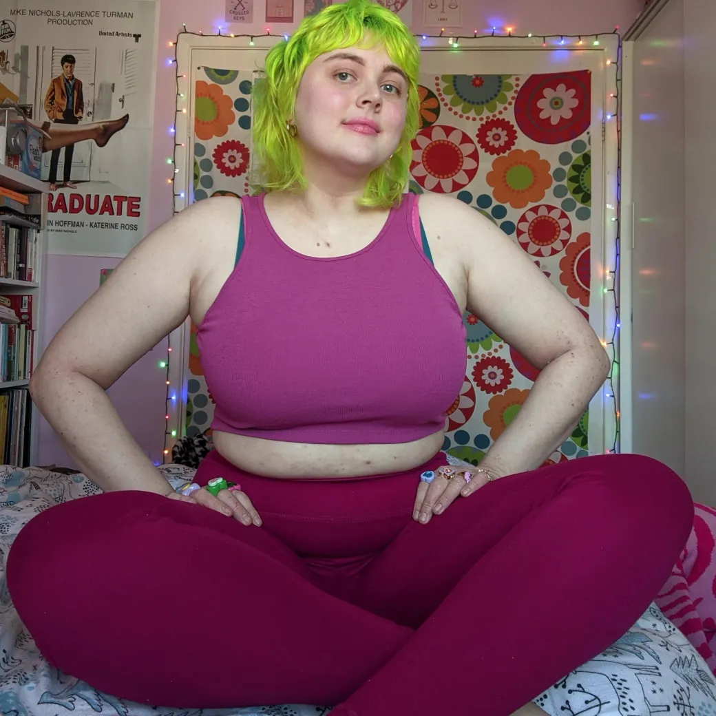 Squat Proof Leggings (Long) - Raspberry Pie