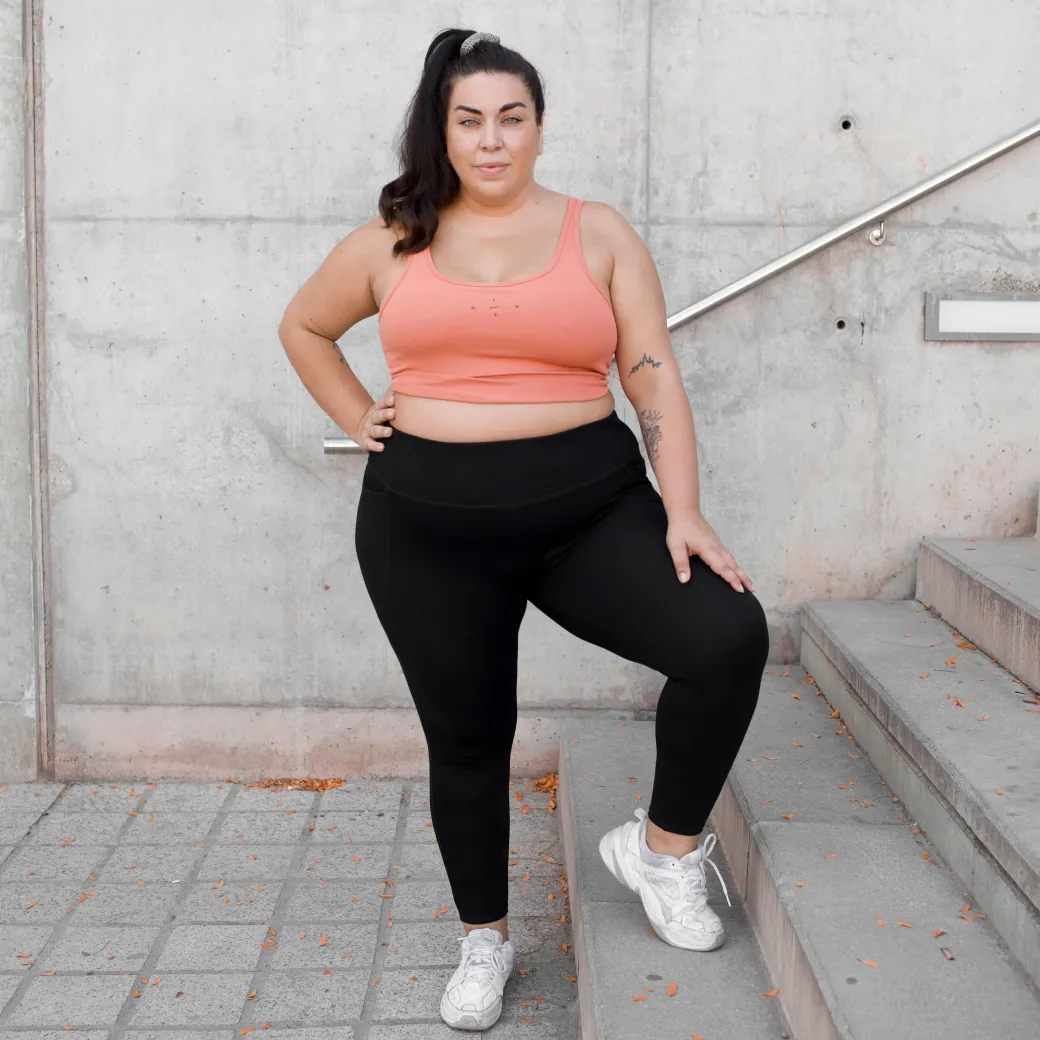 Squat Proof Leggings (Short) - Black
