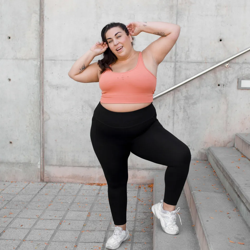 Squat Proof Leggings (Short) - Black