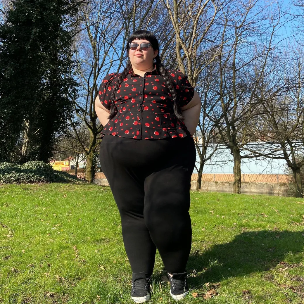 Squat Proof Leggings (Short) - Black