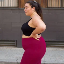 Squat Proof Leggings (Short) - Raspberry Pie