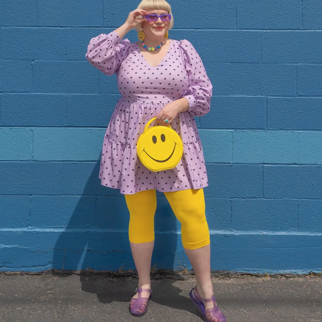 Stay Cool Capri Tights - Lemon