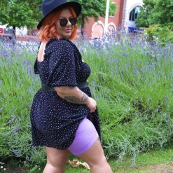 Stay Cool Chub Rub Shorts - Cassis de Violet