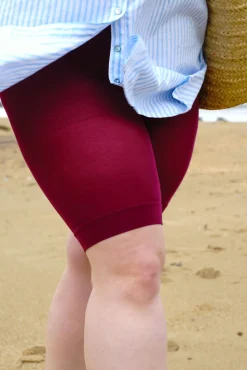 Stay Cool Chub Rub Shorts - Cherry