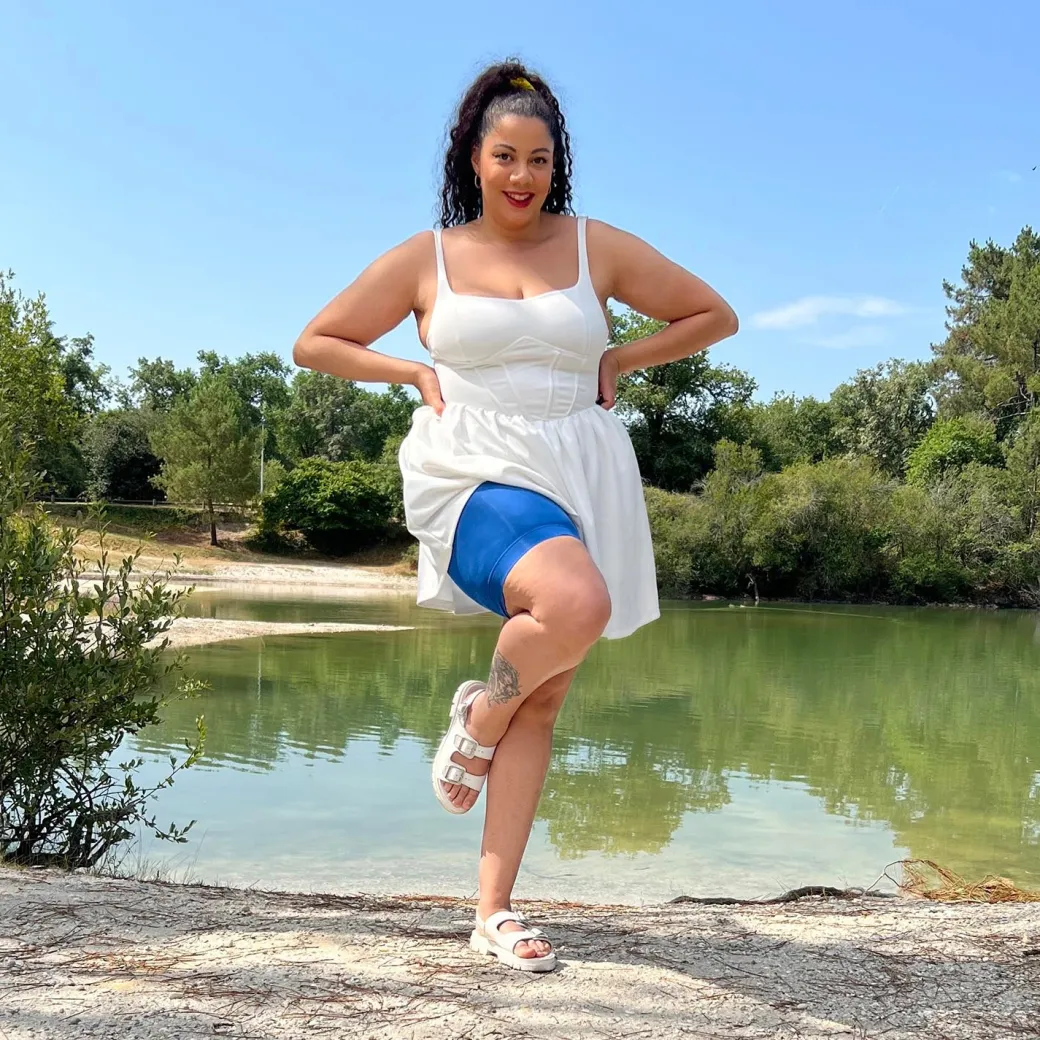 Stay Cool Chub Rub Shorts - Dolce Blue