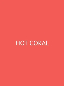 Stay Cool Chub Rub Shorts - Hot Coral