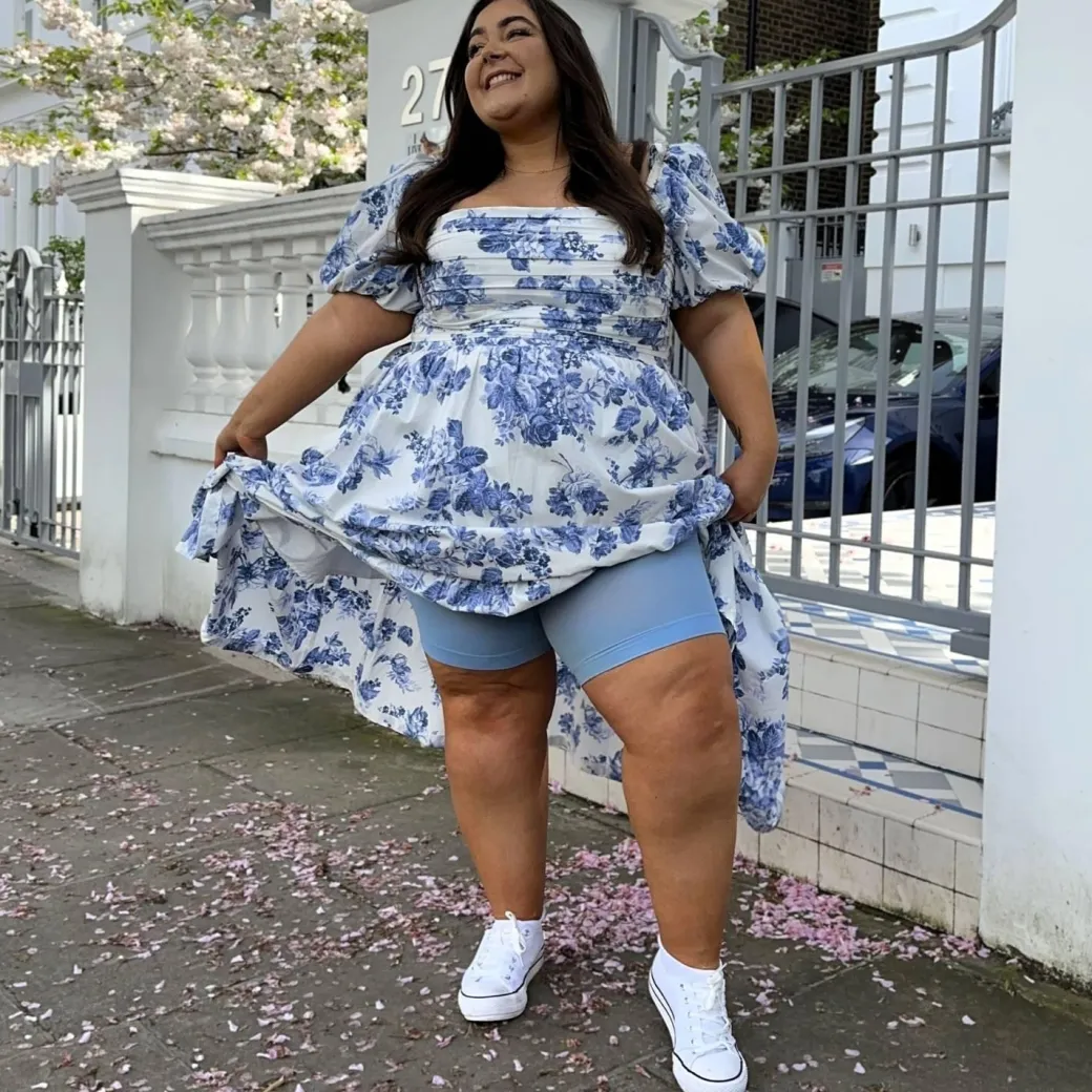 Stay Cool Chub Rub Shorts - Ice Blast