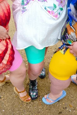 Stay Cool Chub Rub Shorts - Mimosa