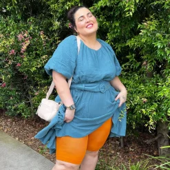 Stay Cool Chub Rub Shorts - Papaya