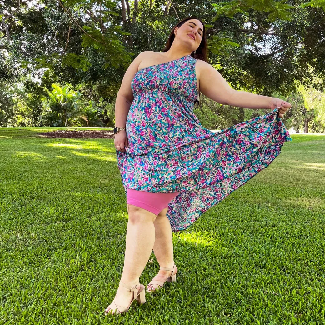 Stay Cool Chub Rub Shorts - Pink Lady