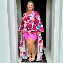 Stay Cool Chub Rub Shorts - Pink Lady