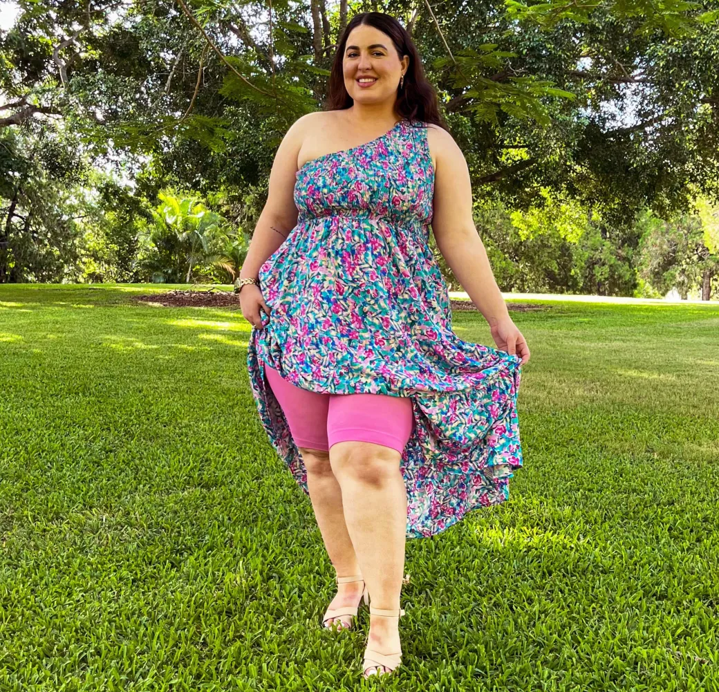 Stay Cool Chub Rub Shorts - Pink Lady