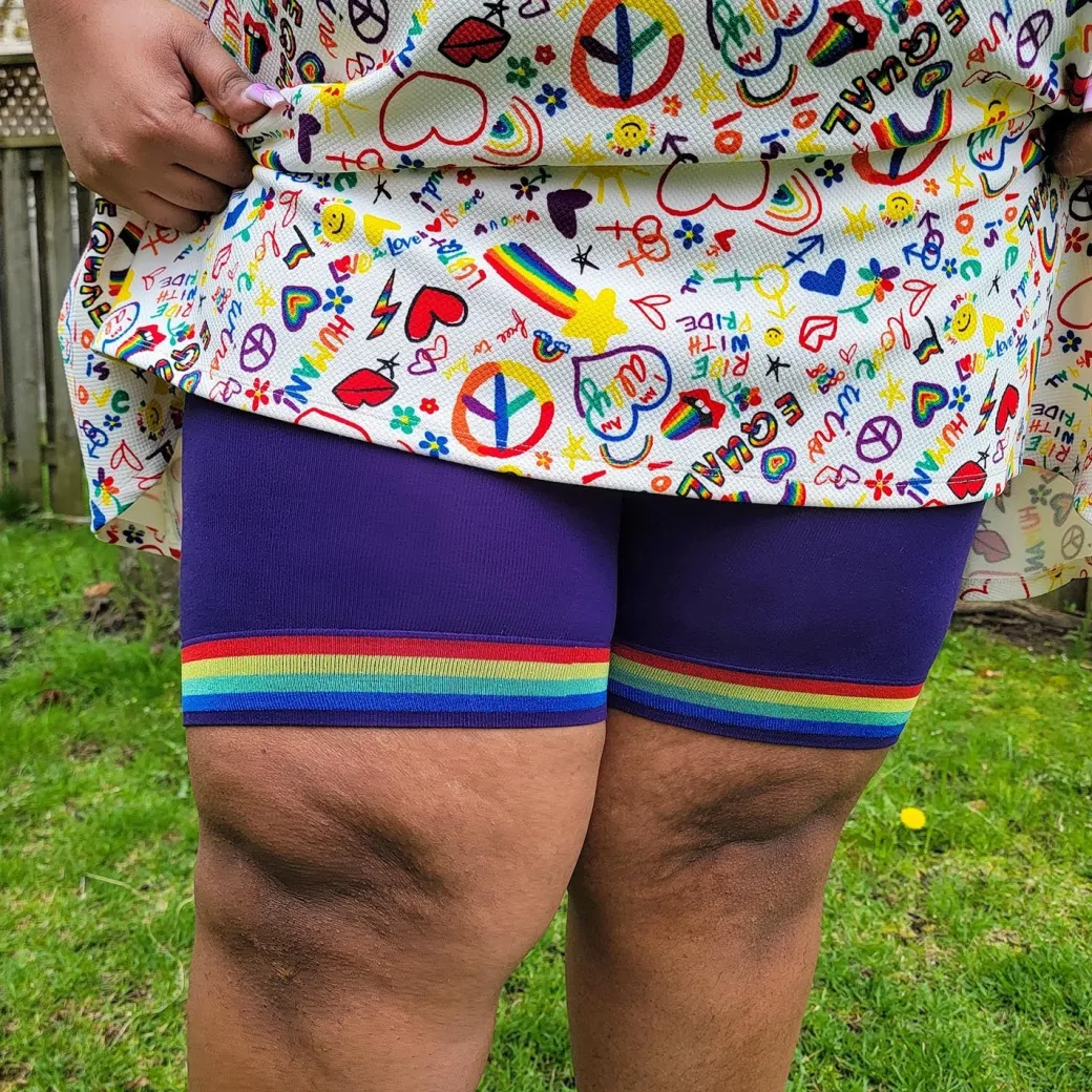 Stay Cool Chub Rub Shorts - Pride - Human Nature