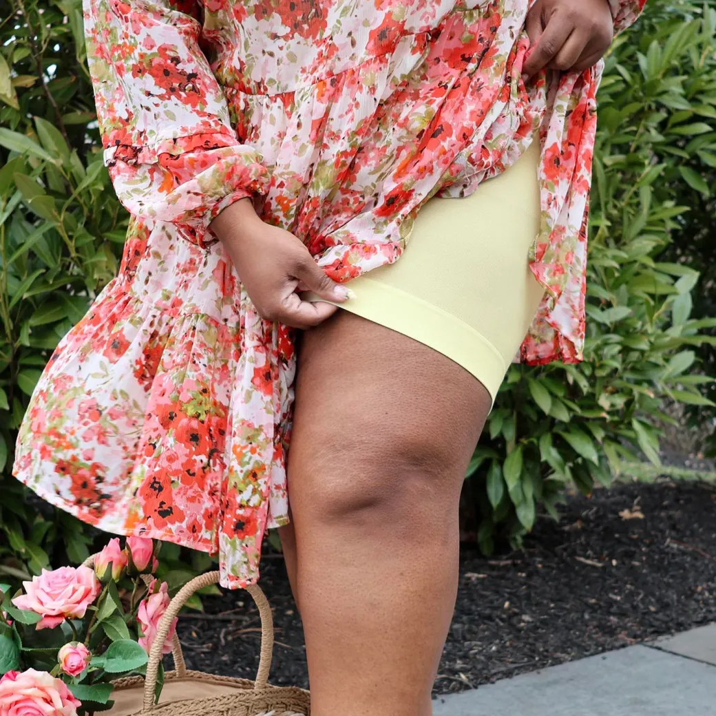 Stay Cool Chub Rub Shorts - Primrose