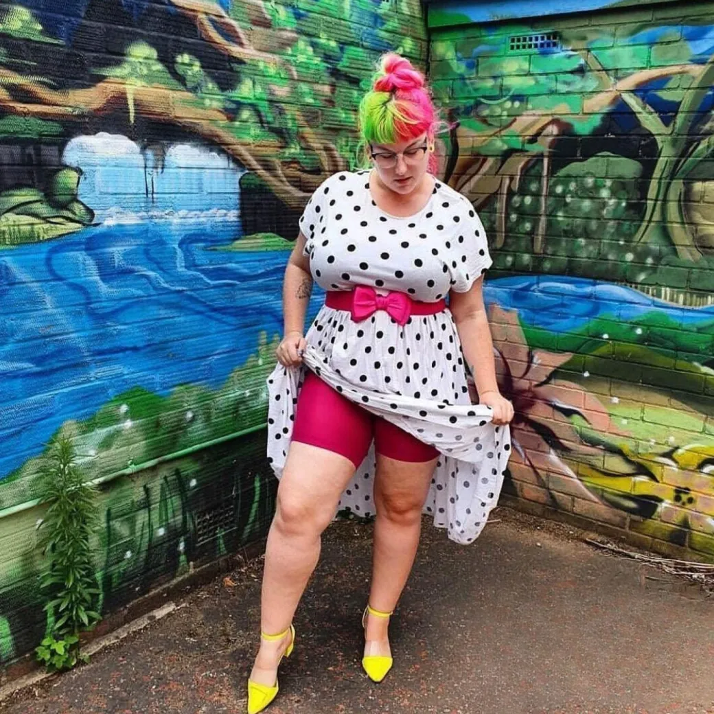 Stay Cool Chub Rub Shorts - Raspberry Pie
