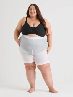 Stay Cool Chub Rub Shorts - White