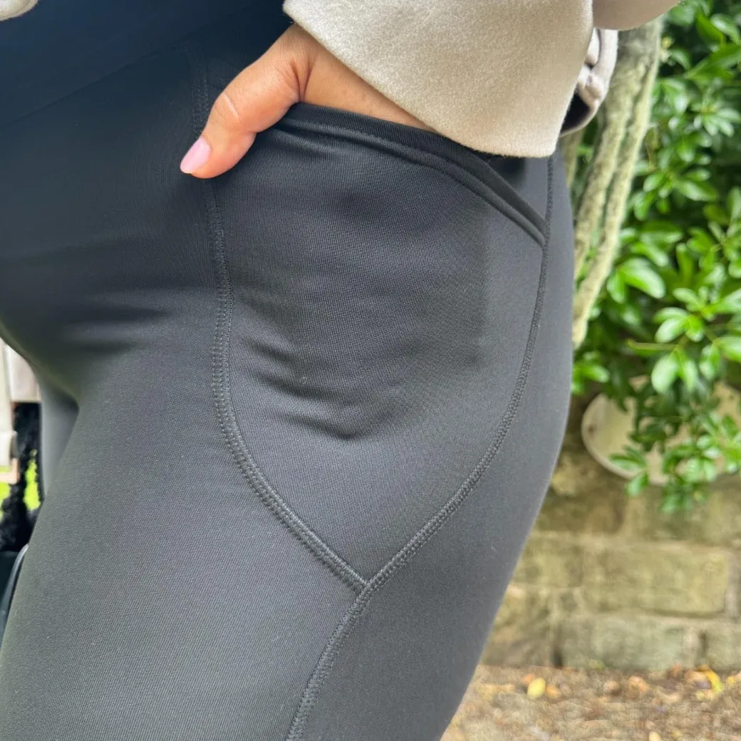 SubZero Fleecy Leggings - Black