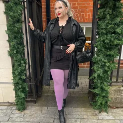 120 Super-Opaque Denier Tights - Bats